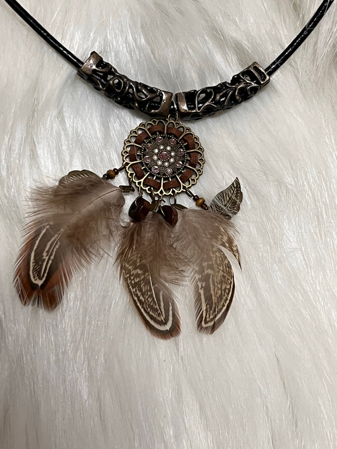 오리엔탈 깃털 드림캐쳐 목걸이 상품이미지2