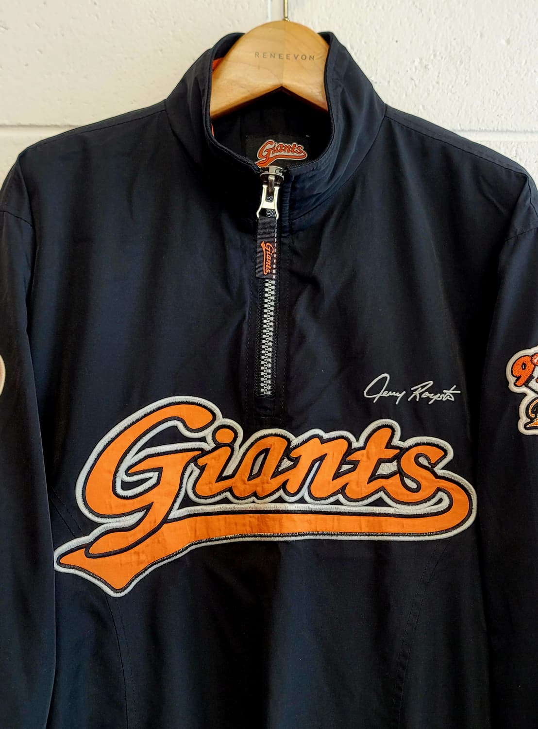롯데자이언츠 봄.가을 올드 제리로이스터 아노락자켓(바람막이 점퍼) 판매 상품이미지4