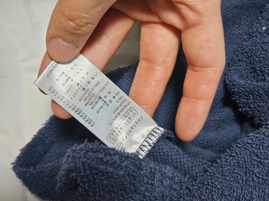 인스턴트펑크 브이넥 부클레 스웻셔츠 상품이미지5