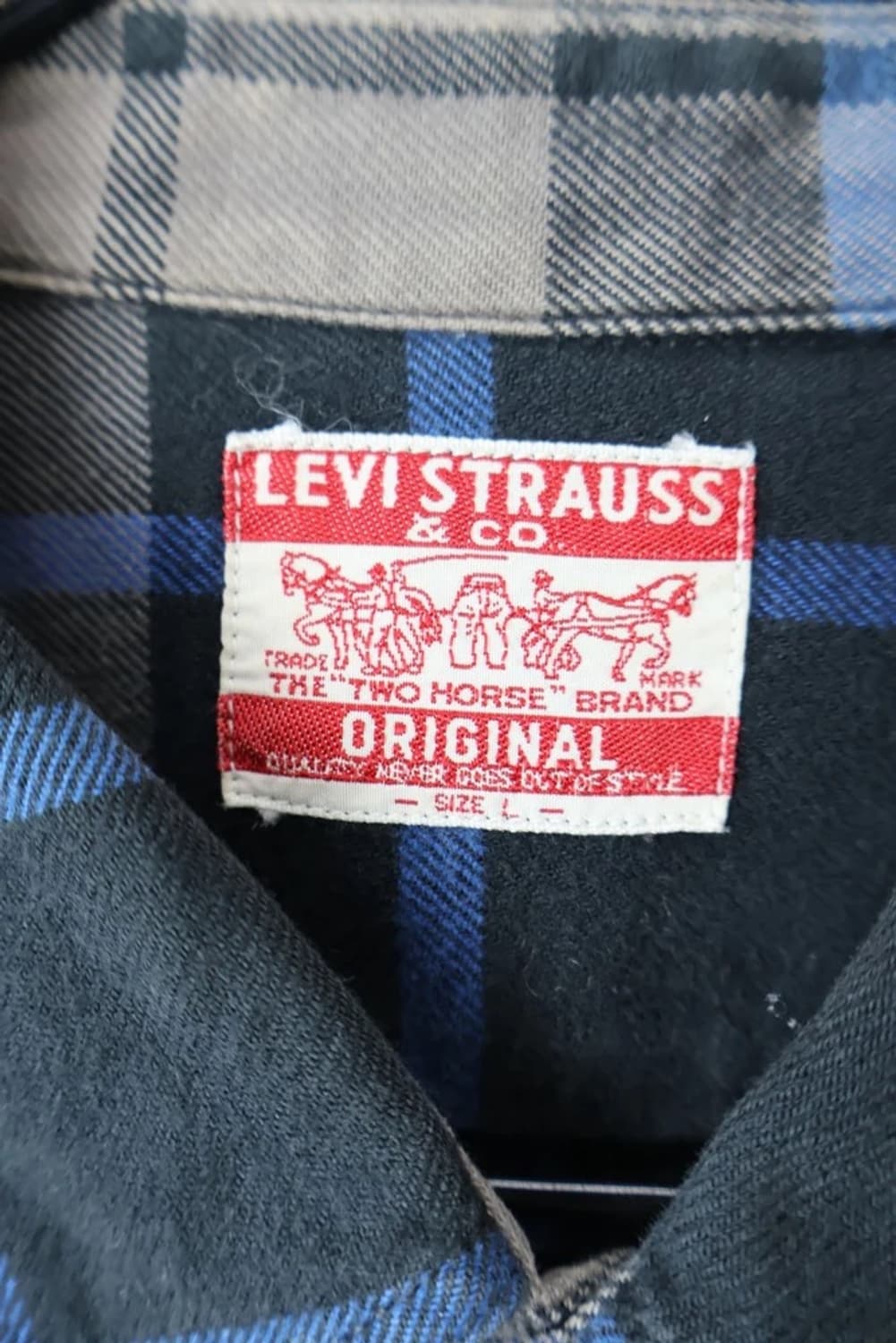 Levi's Check Flannel Shirt 상품이미지6