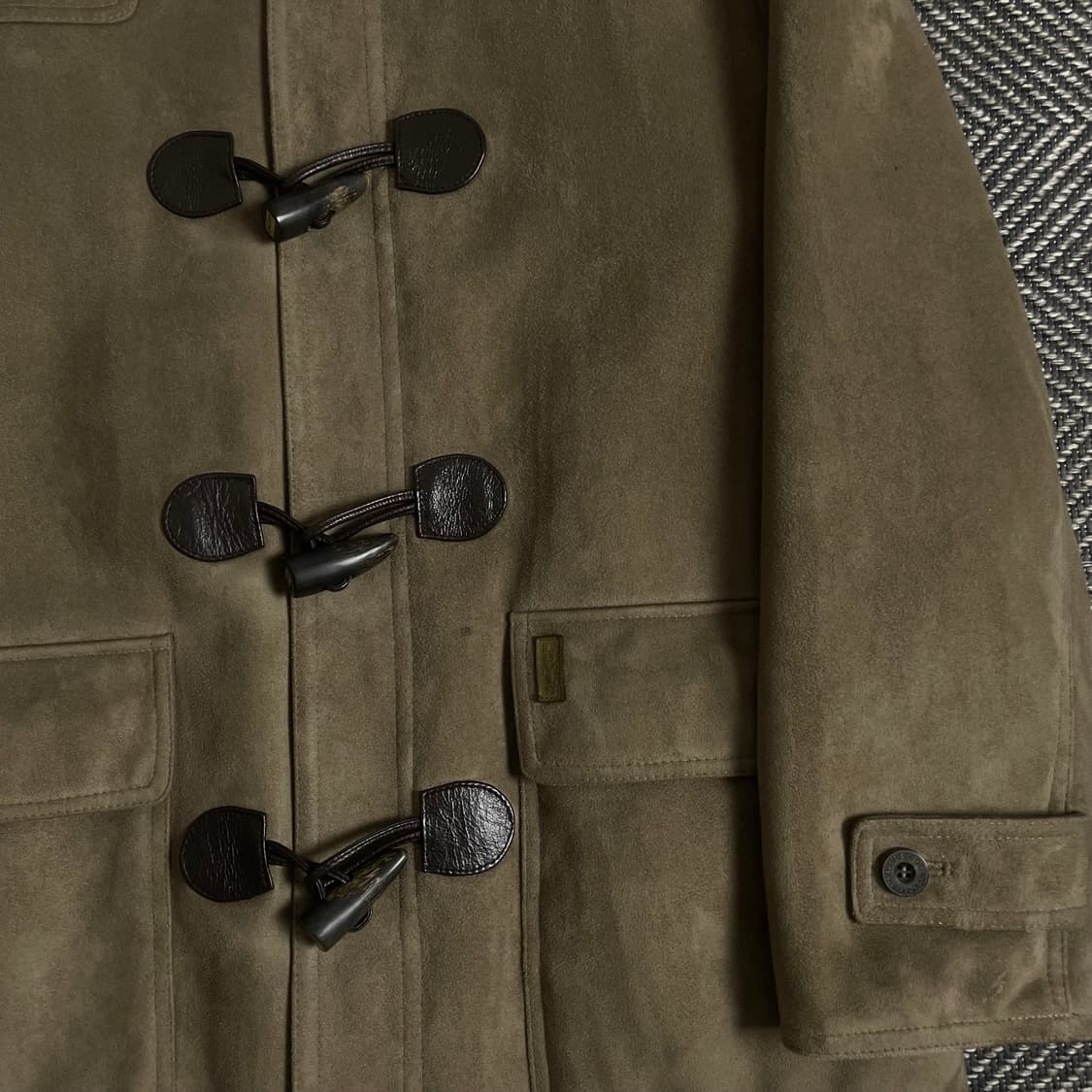 리바이스 USA 오리지날 스웨이드 양털 더플 코트y 3524 상품이미지5