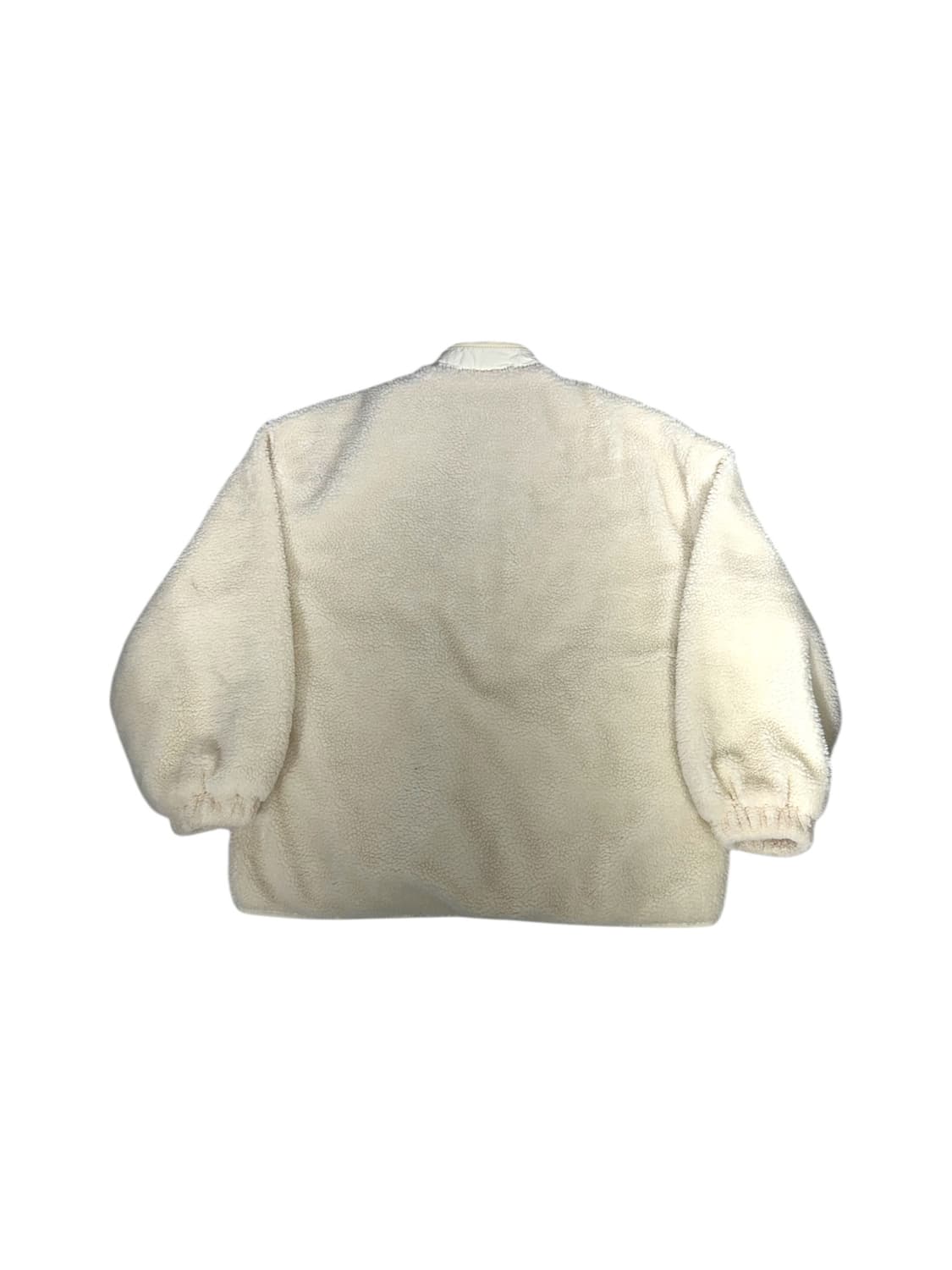 90s 나이키 아이보리 후리스 뽀글이 플리스 자켓  상품이미지6