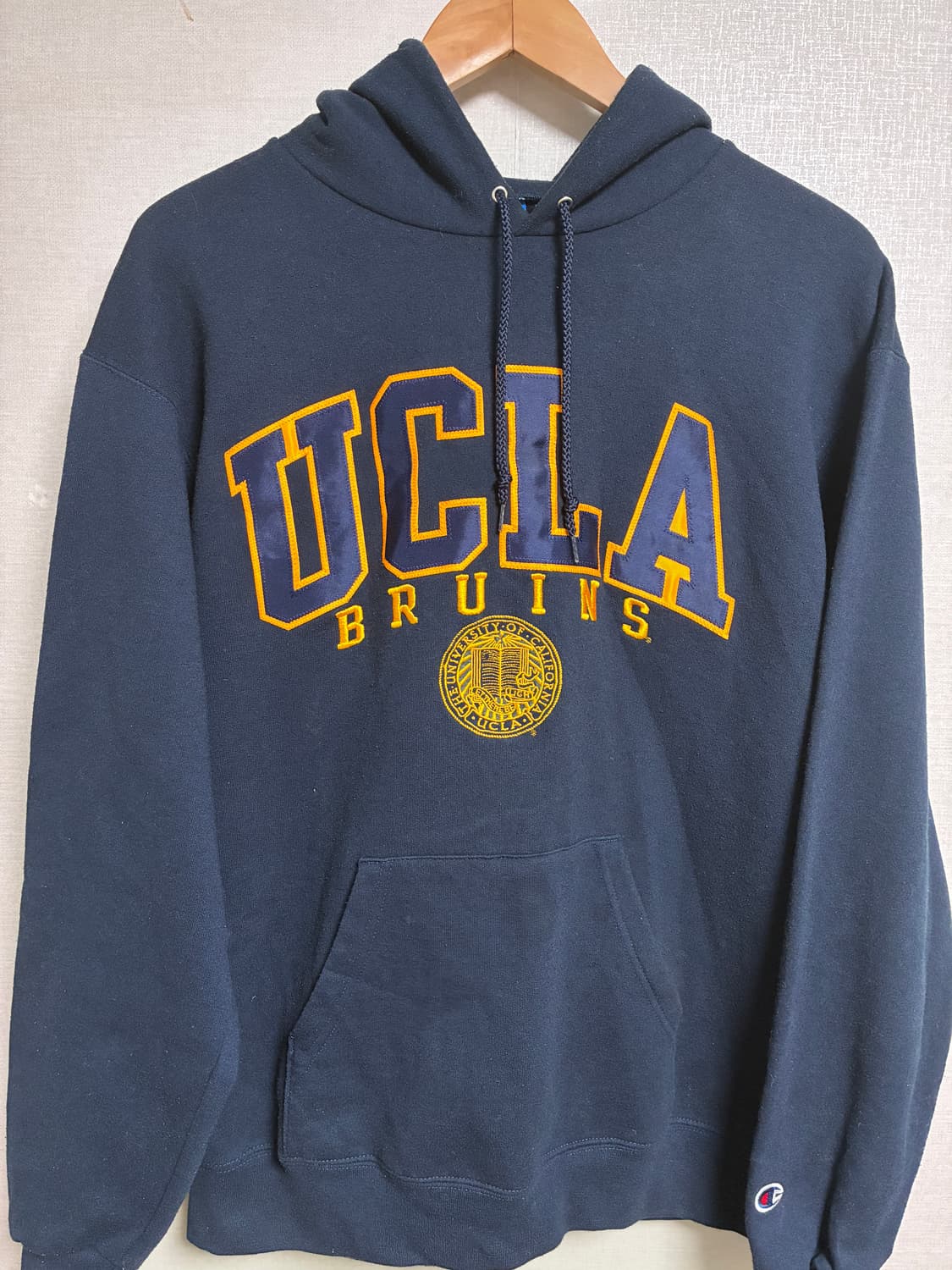 빈티지 챔피온 UCLA 후드티 네이비 M 상품이미지2