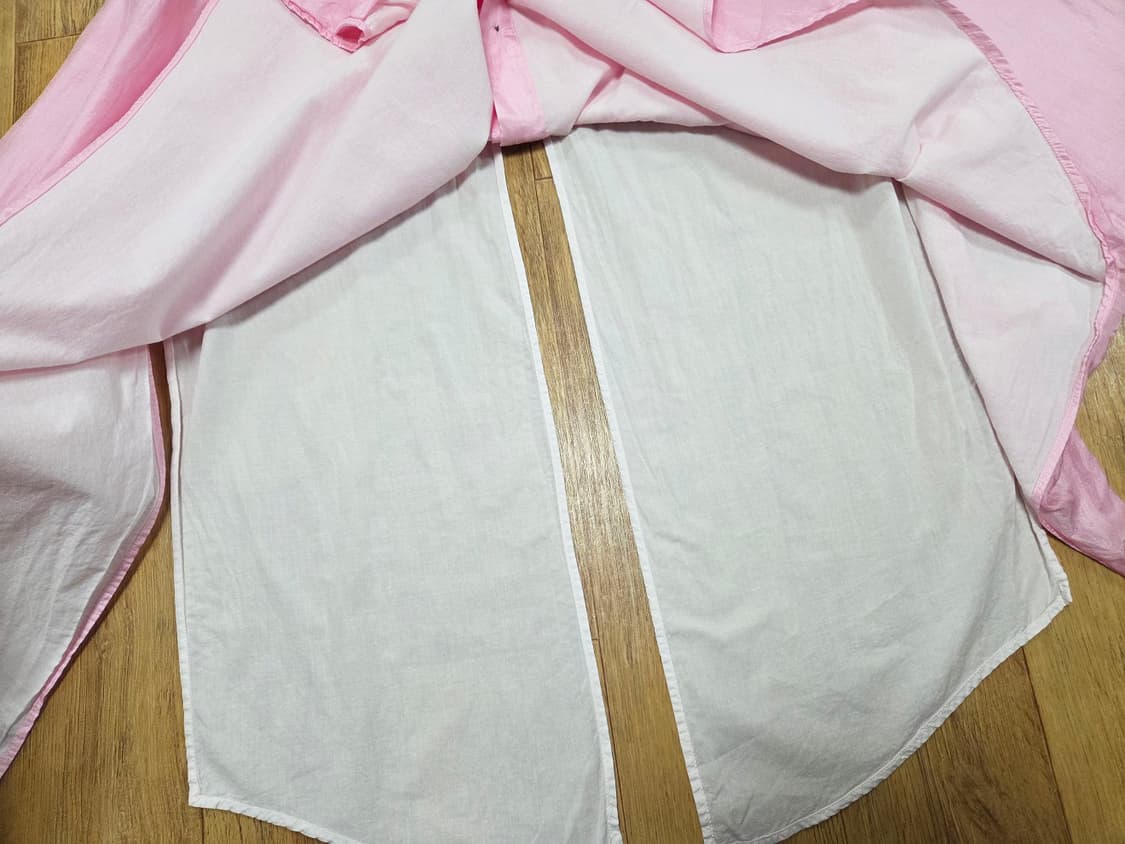 아워레가시(OUR LEGACY) 에이프런 핑크 코튼실크 셔츠 프리사이즈 상품이미지8