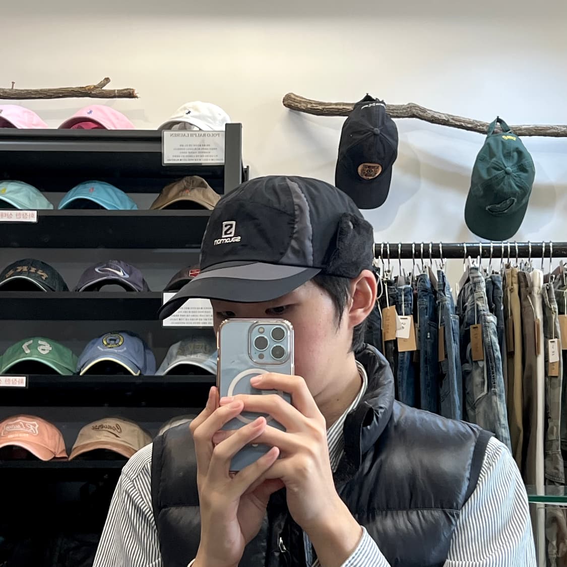 [OS/정품] 살로몬 블랙 남여공용 볼캡모자
 상품이미지1