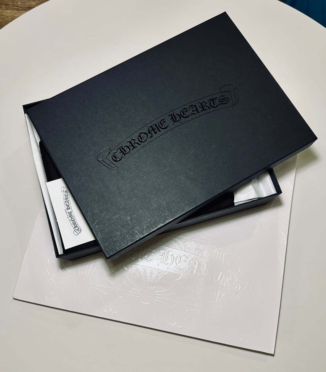 크롬하츠 CH 슬라이드 44사이즈 블랙 신품 슬리퍼 샌들 상품이미지4