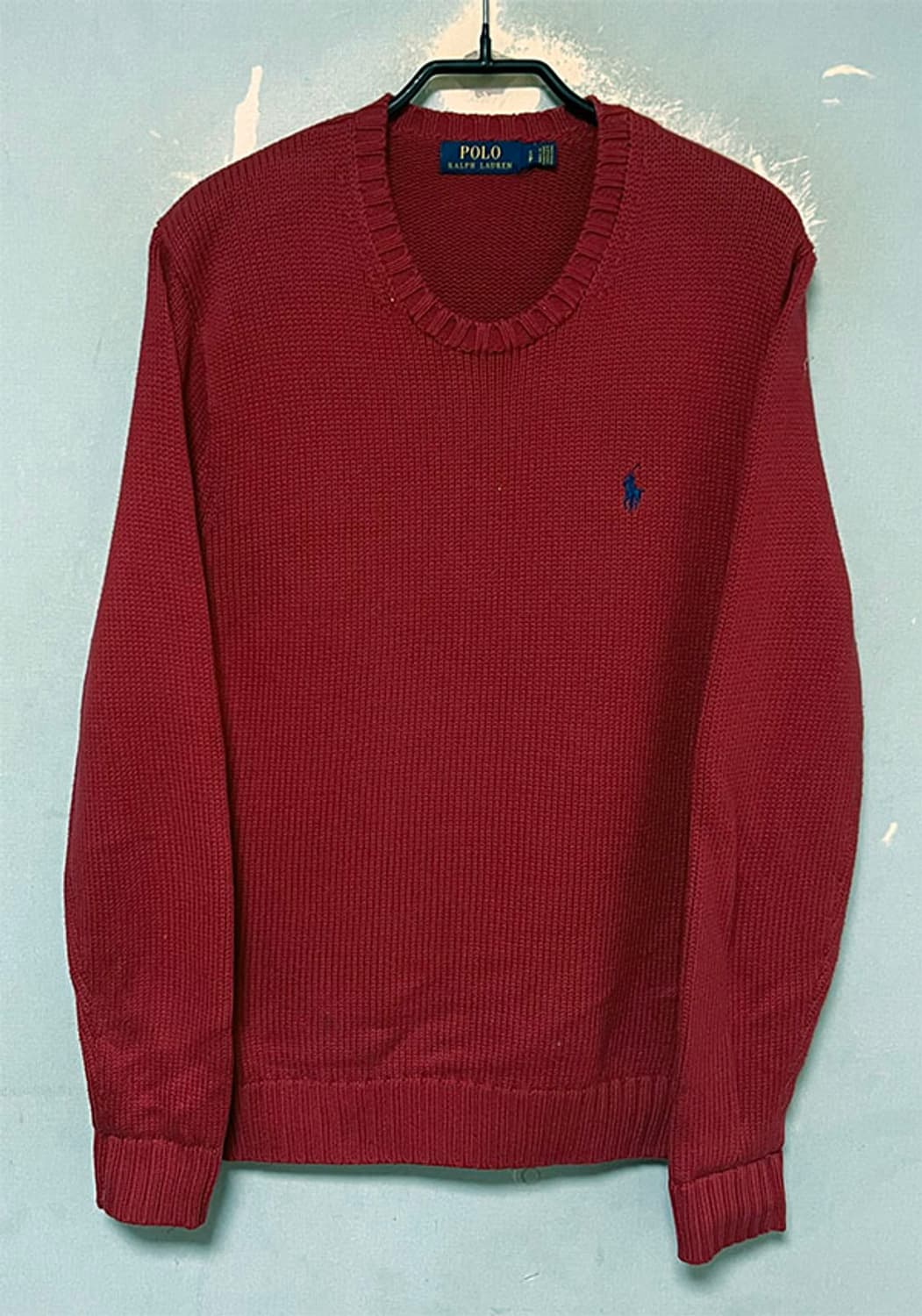 POLO 폴로 남자 코튼니트 캐주얼 기본 M 95 상품이미지1