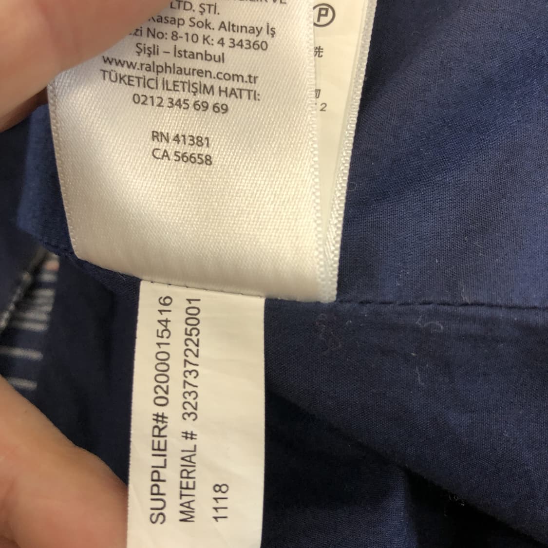 폴로 랄프로렌 패치워크 자켓 95 사이즈 마드라스 상품이미지8