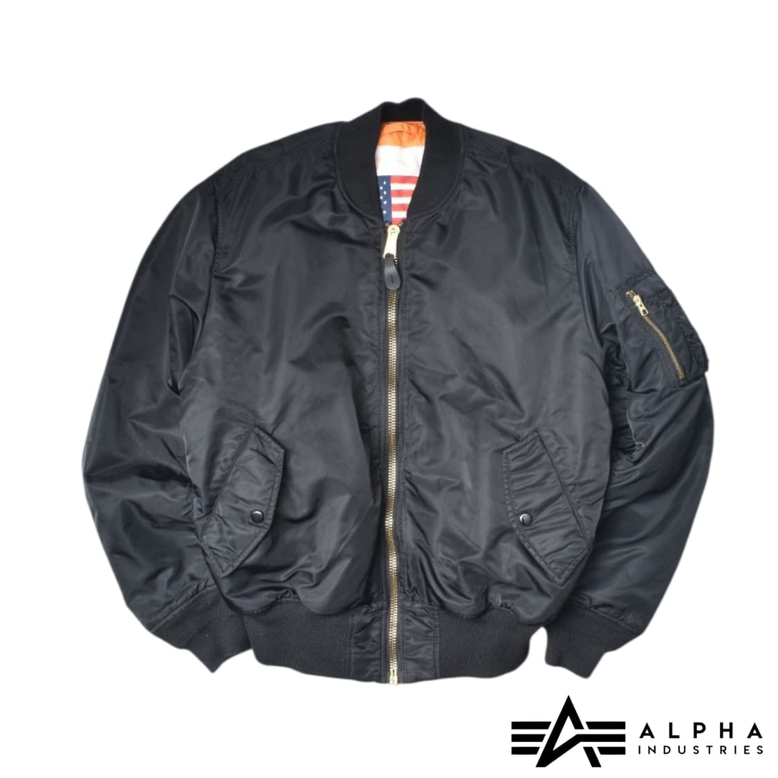 알파 인더스트리 MA-1 항공점퍼 플라이트 자켓 M  N0645 상품이미지1