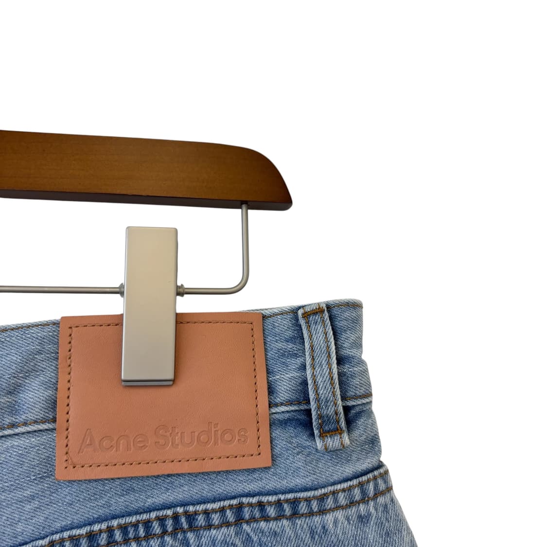 아크네 스튜디오 데님 쇼츠 라이트 블루 상품이미지6