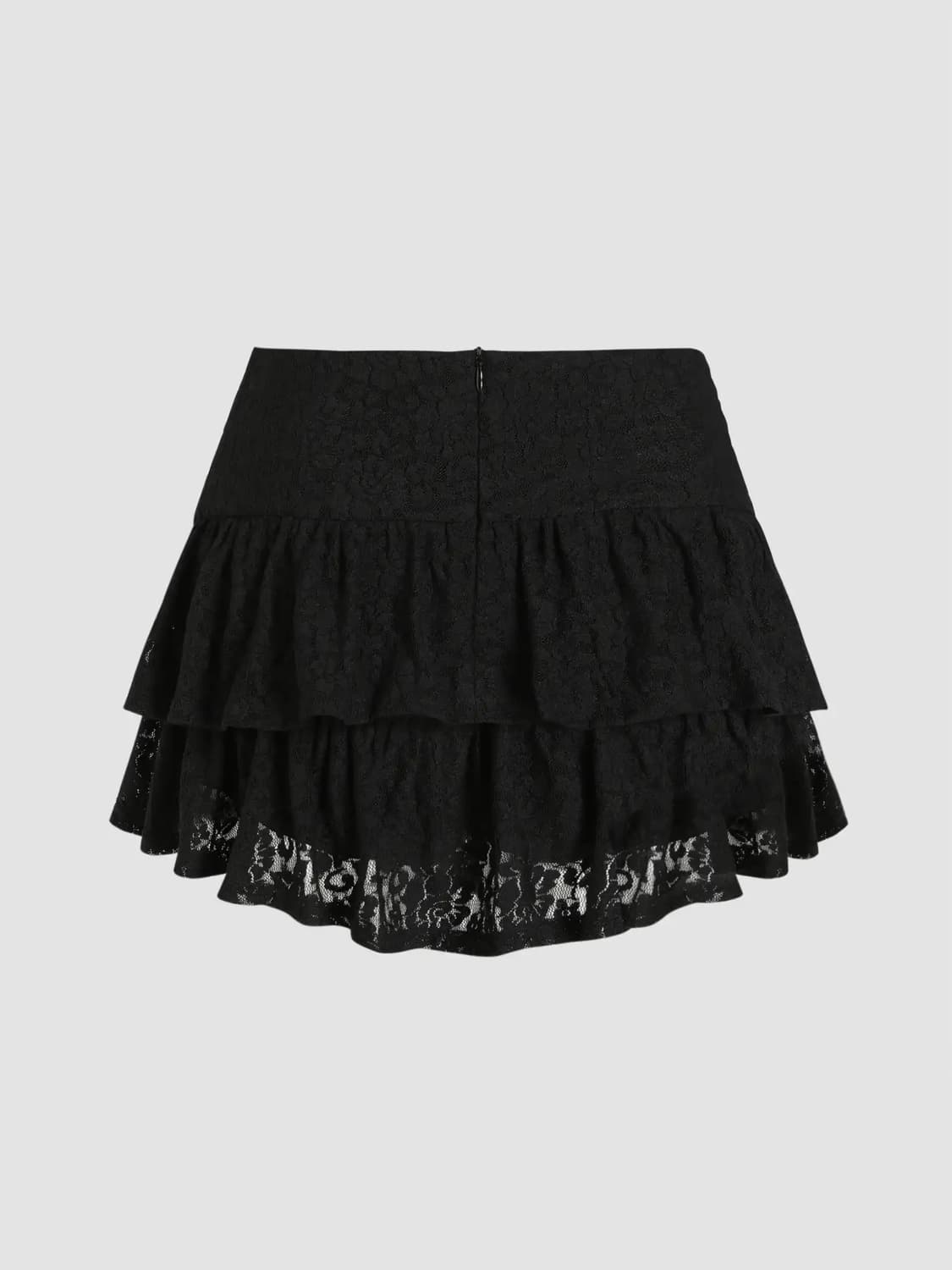 샵사이다 floral lace layered mini skirt 상품이미지2