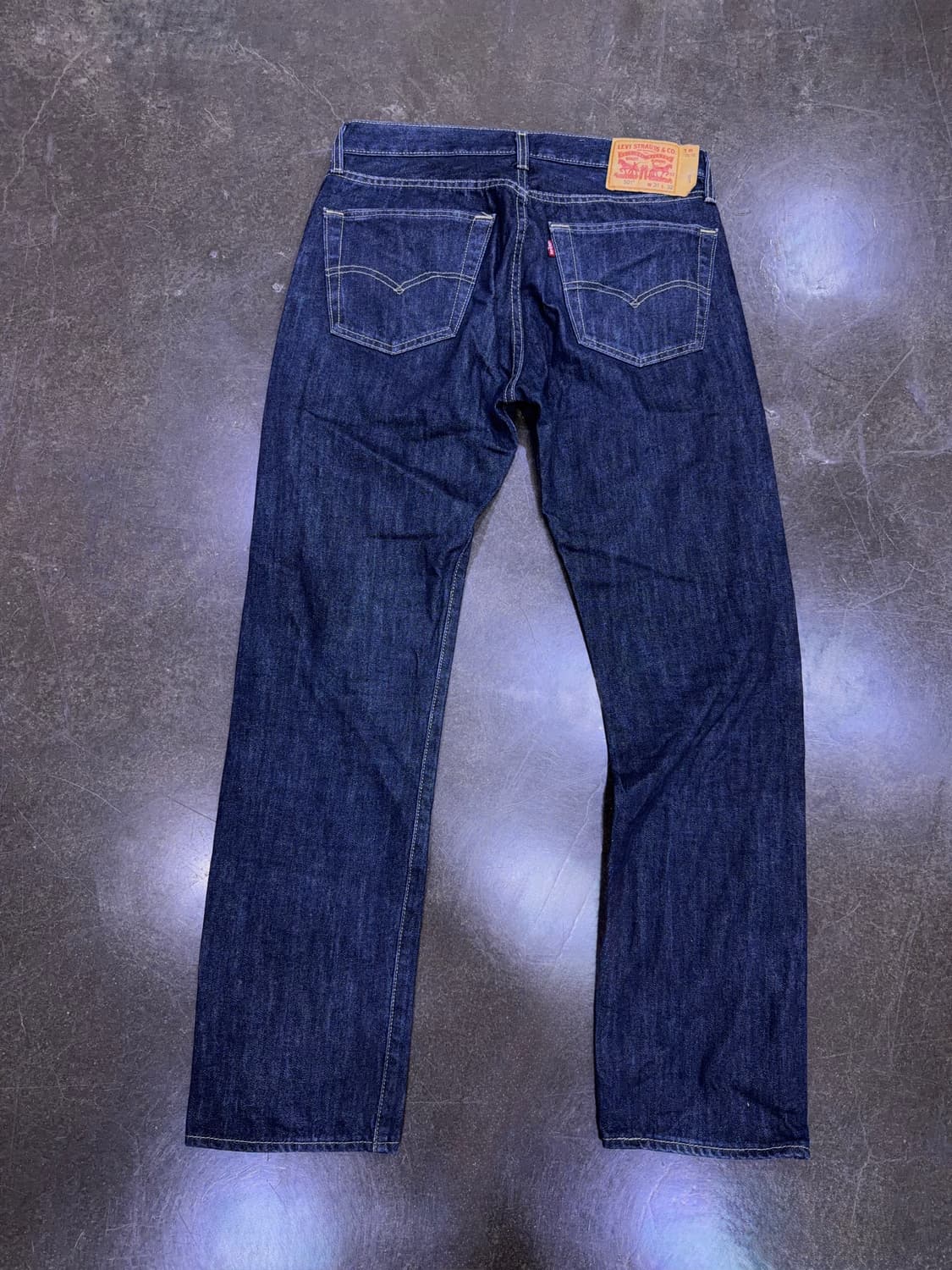 리바이스 501 레귤러핏 멕시코 메이드 데님팬츠 딥인디고 31 상품이미지2