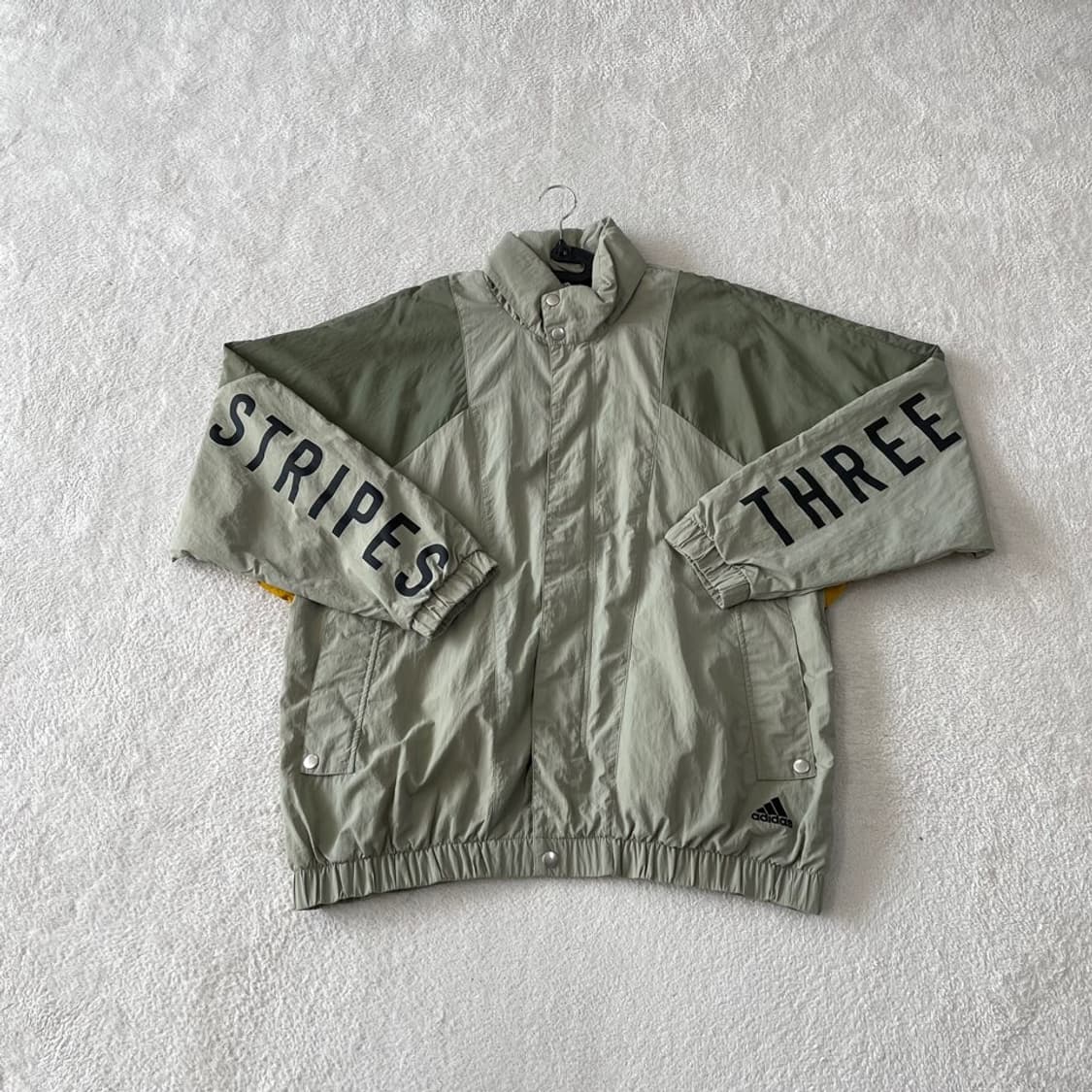 XL 아디다스 우븐 카키 윈드 바람막이 105  상품이미지1