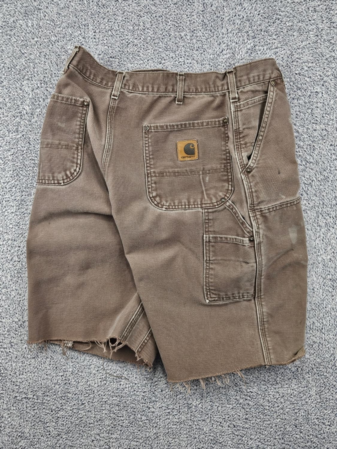 칼하트 덕캔버스 더블니 카펜터 쇼츠 반바지 (36") / 11885 상품이미지3