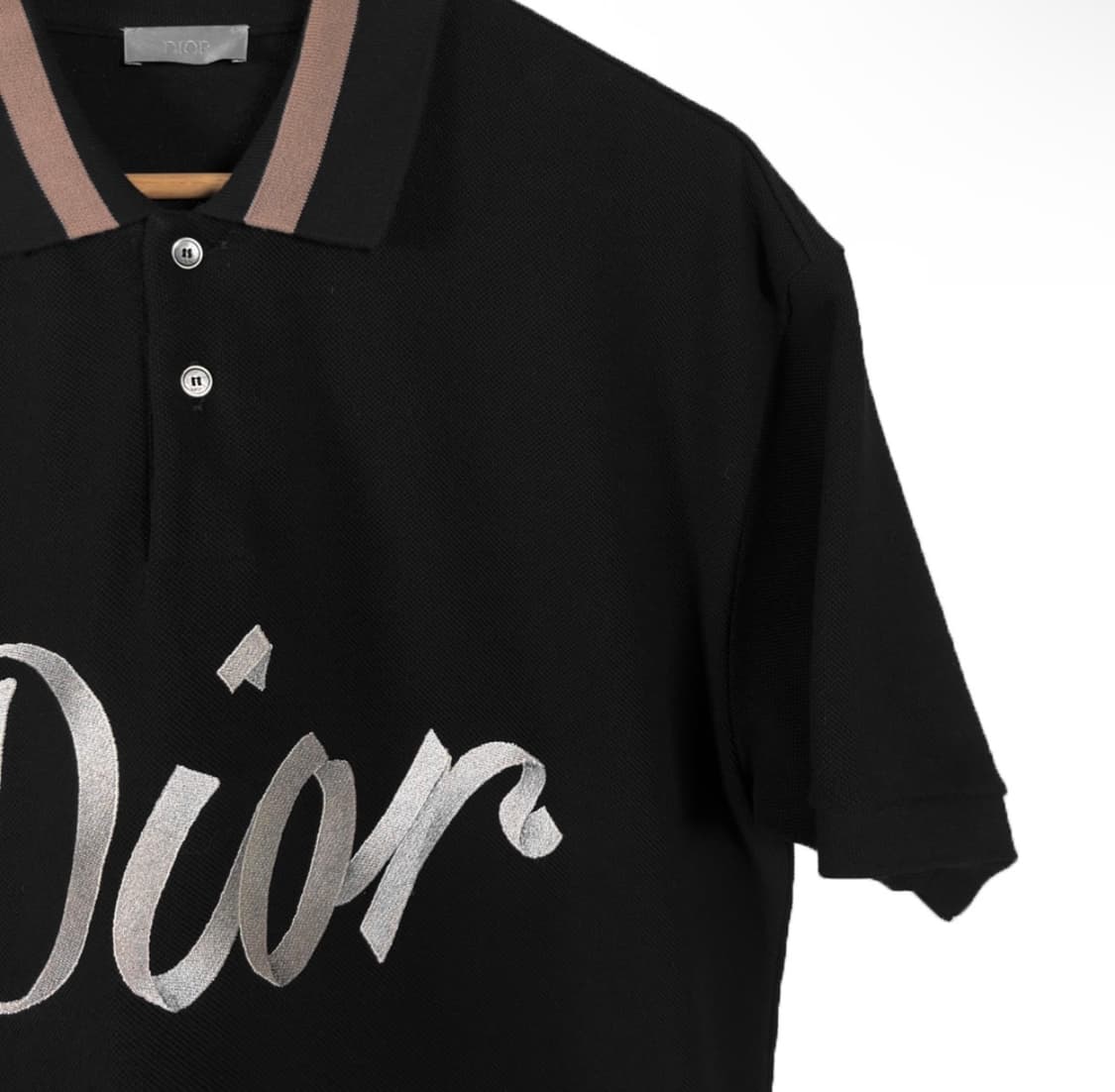 [L] 디올 x 캑터스 잭 남성 로고 트레비스 스캇 폴로 카라 티셔츠 상품이미지4