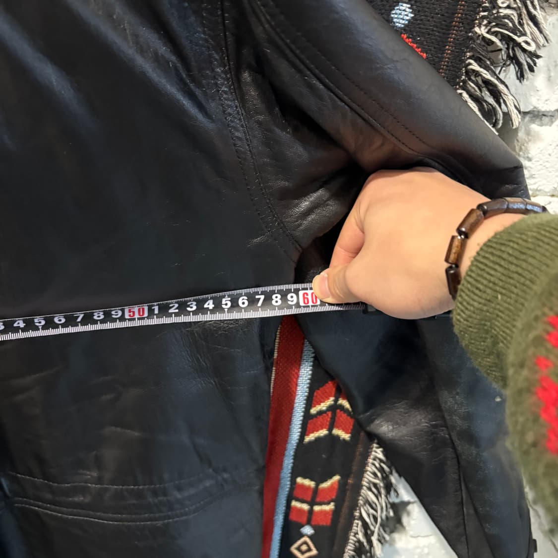 양가죽100% 빈티지 레더 코트 자켓 상품이미지9