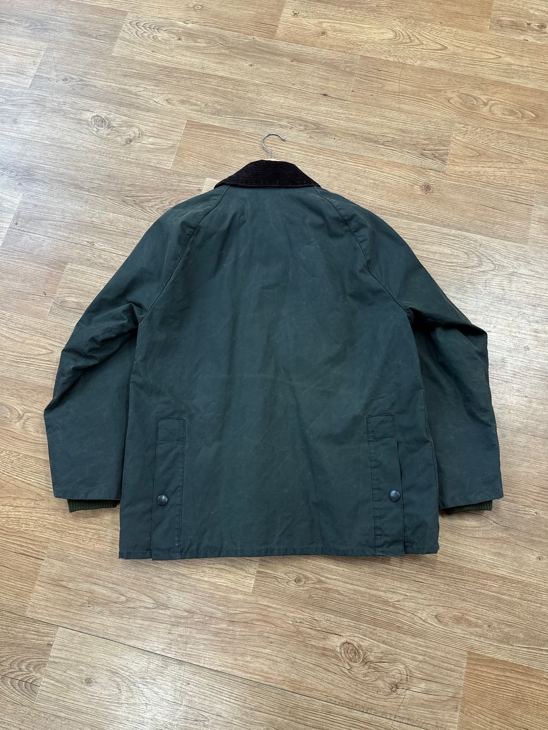 (97)바버 비데일 왁스자켓 세이지 그린 상품이미지8