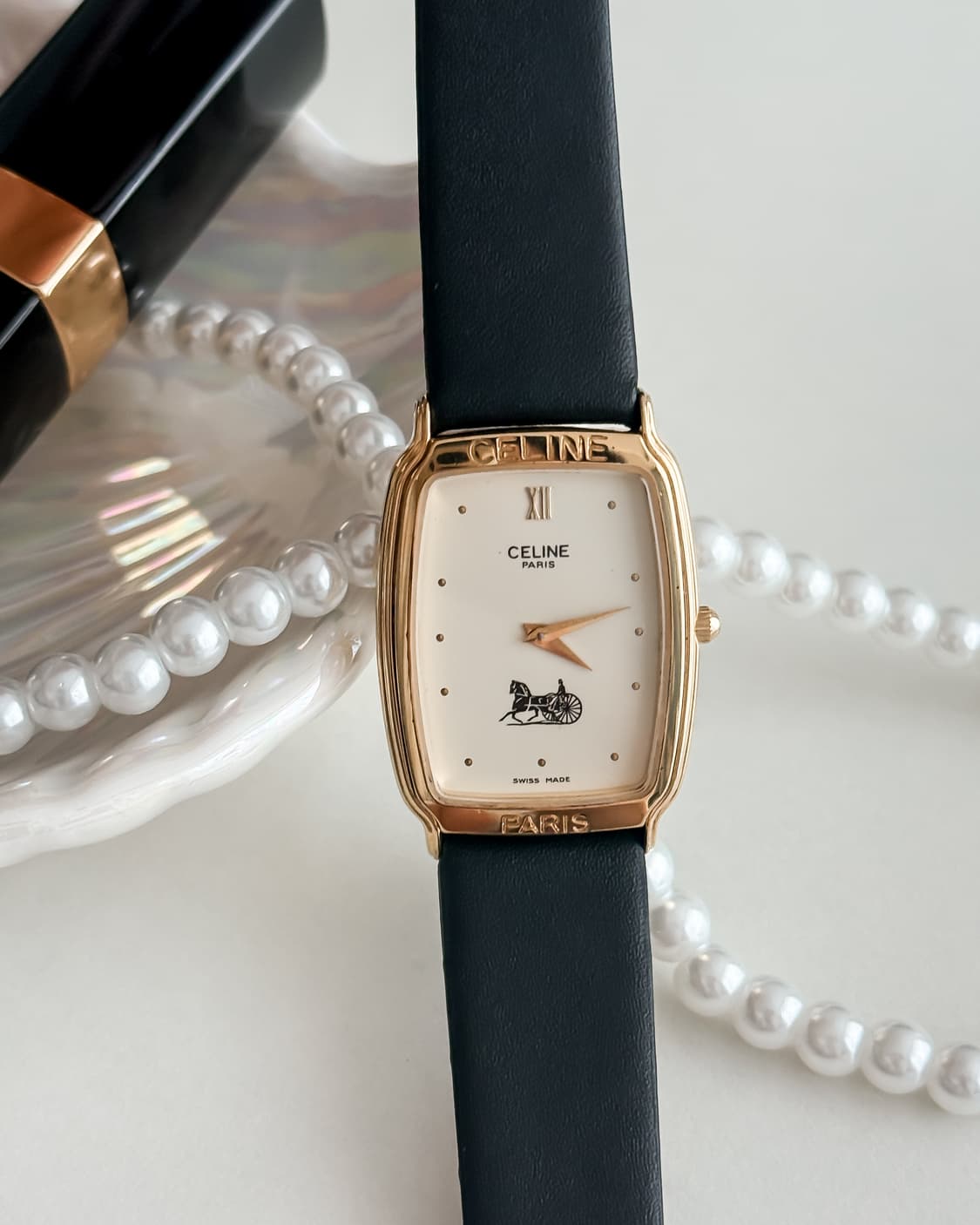 셀린느 탱크 스퀘어 시계 상품이미지4