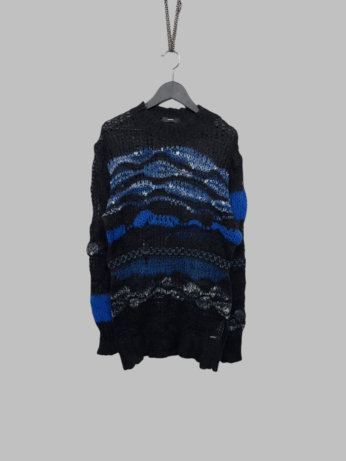 DIESEL wave knit blue  상품이미지1