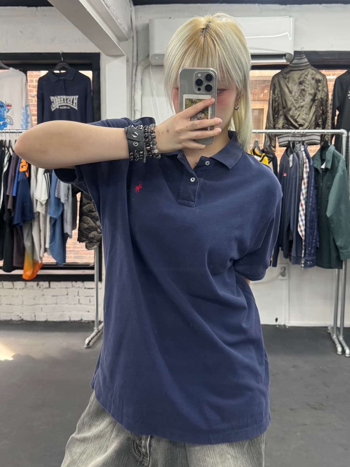 폴로 랄프로렌 레드 포니 PK 티셔츠 상품이미지1