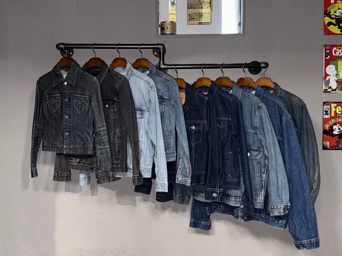 리바이스 블랙데님자켓  상품이미지9