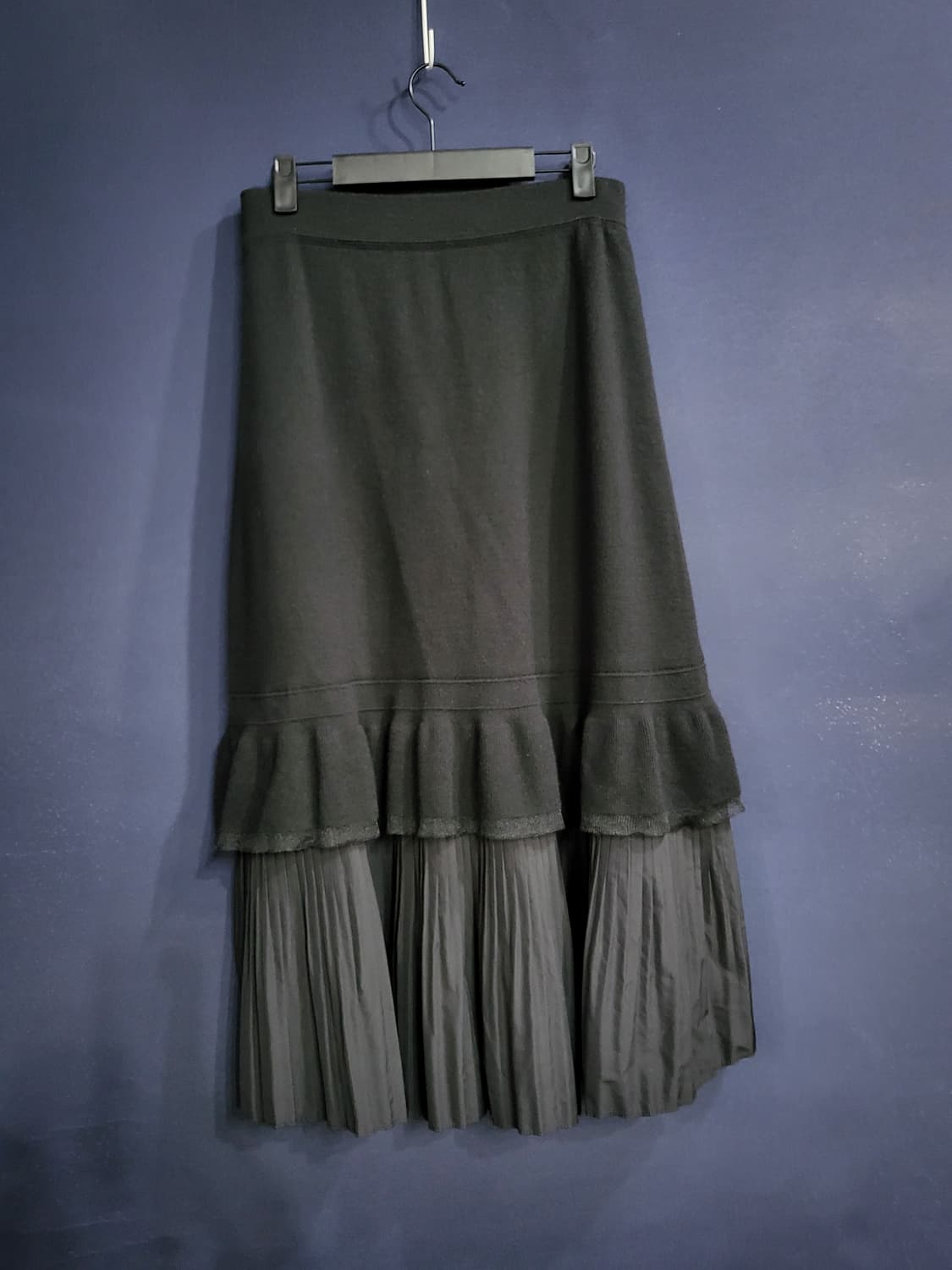 오즈세컨 프릴 레이어드 밴딩 스커트 상품이미지4