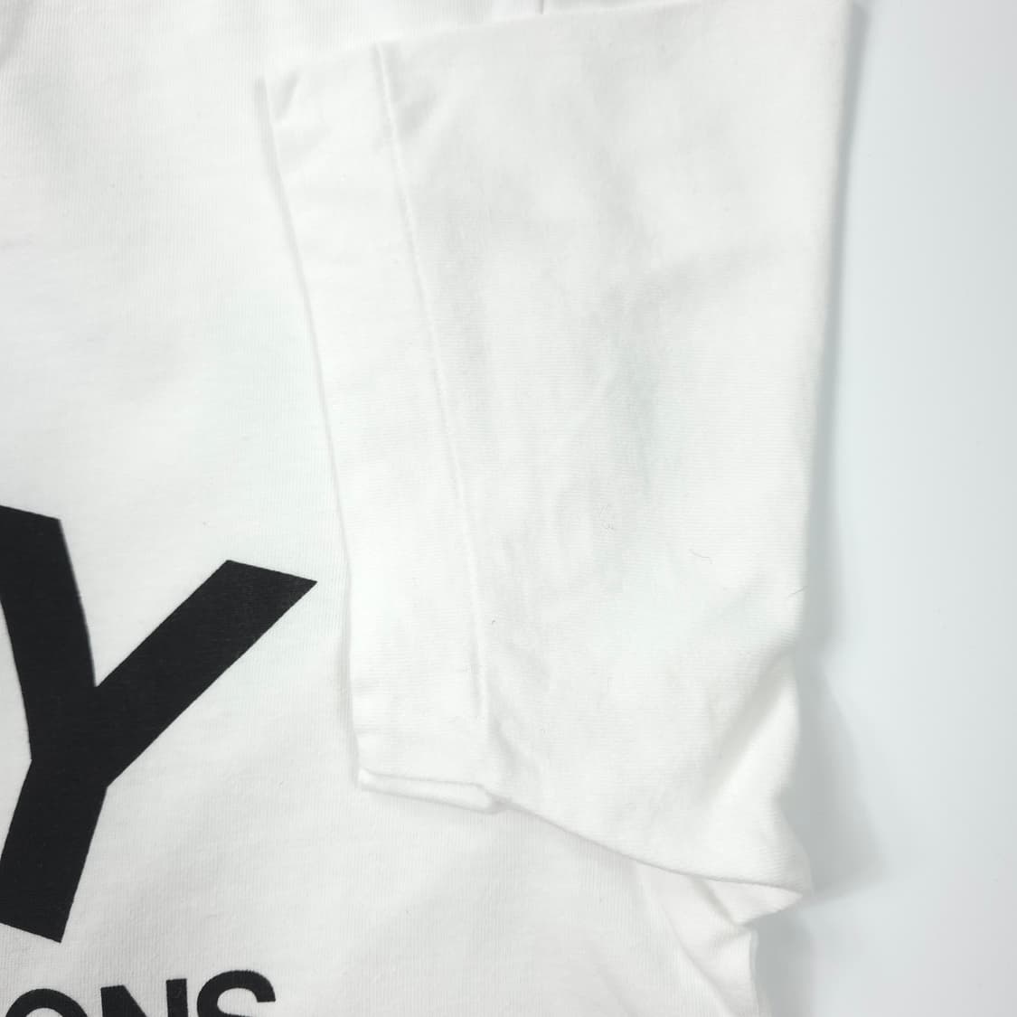 꼼데가르송 플레이 로고 코튼 티셔츠 화이트 (XL) 상품이미지4