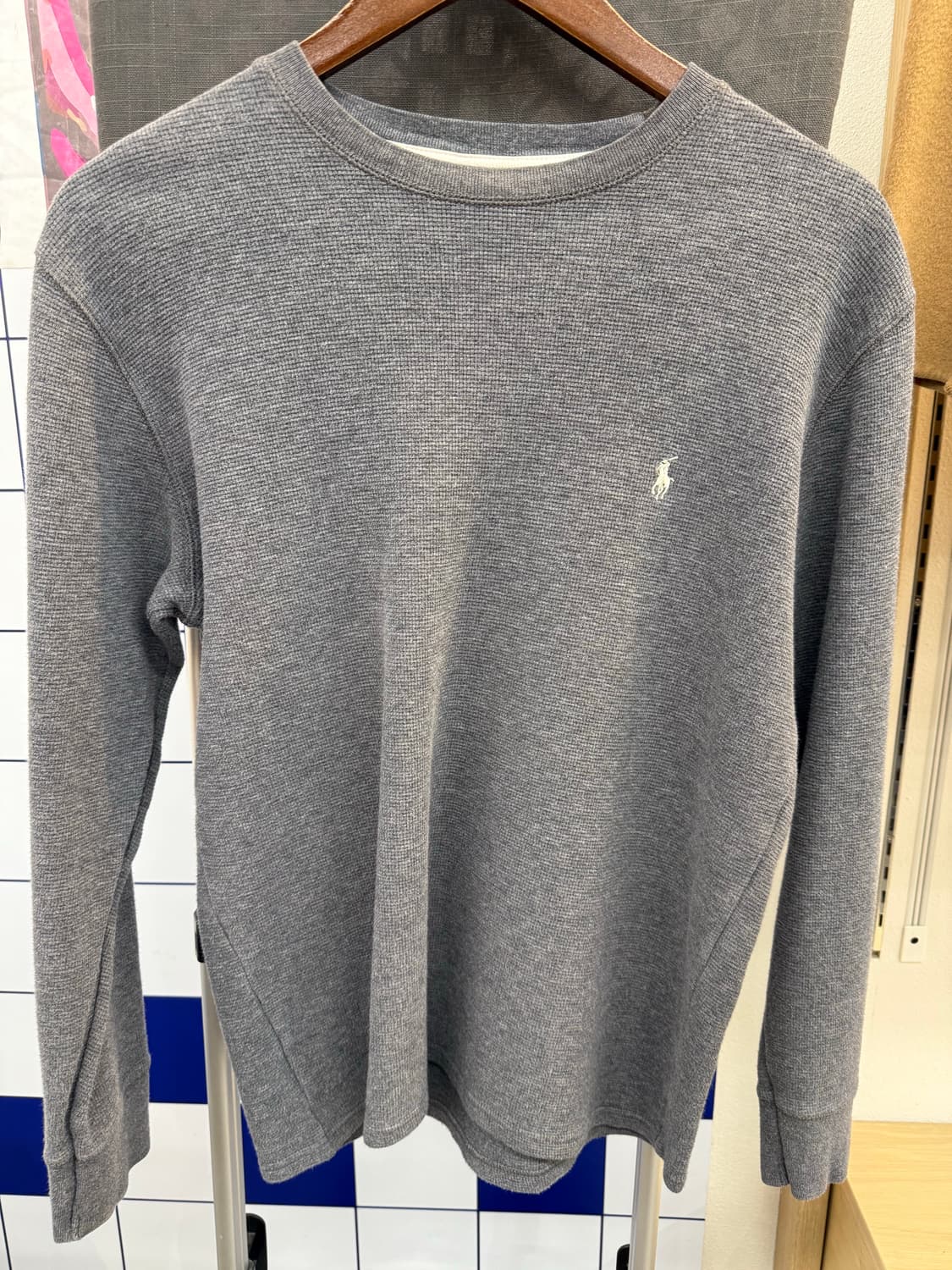 폴로 랄프로렌 그레이 롱슬리브 상품이미지1