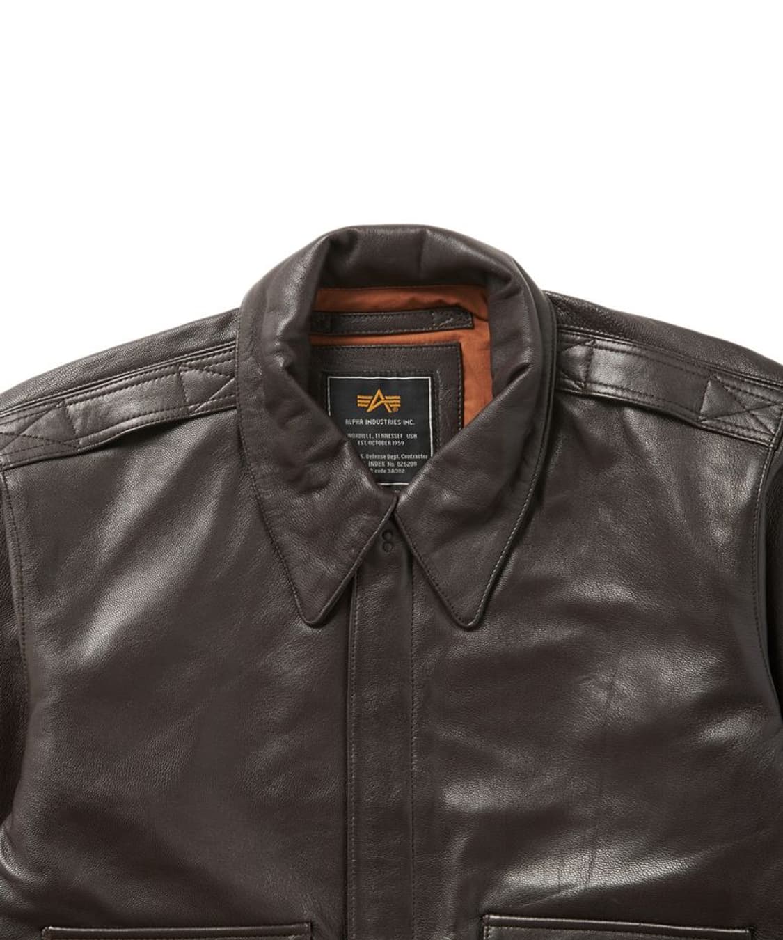 알파인더스트리 A-2 레더자켓 XXL  상품이미지3