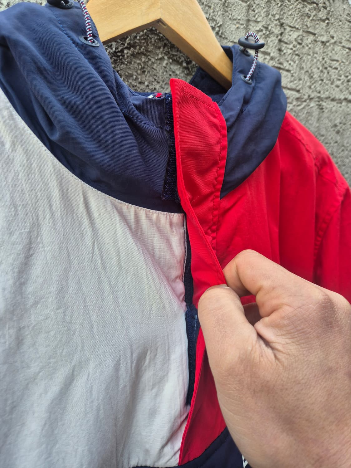 타미 진스(Tommy Jeans) 하프 지퍼 아노락-XXL 상품이미지9