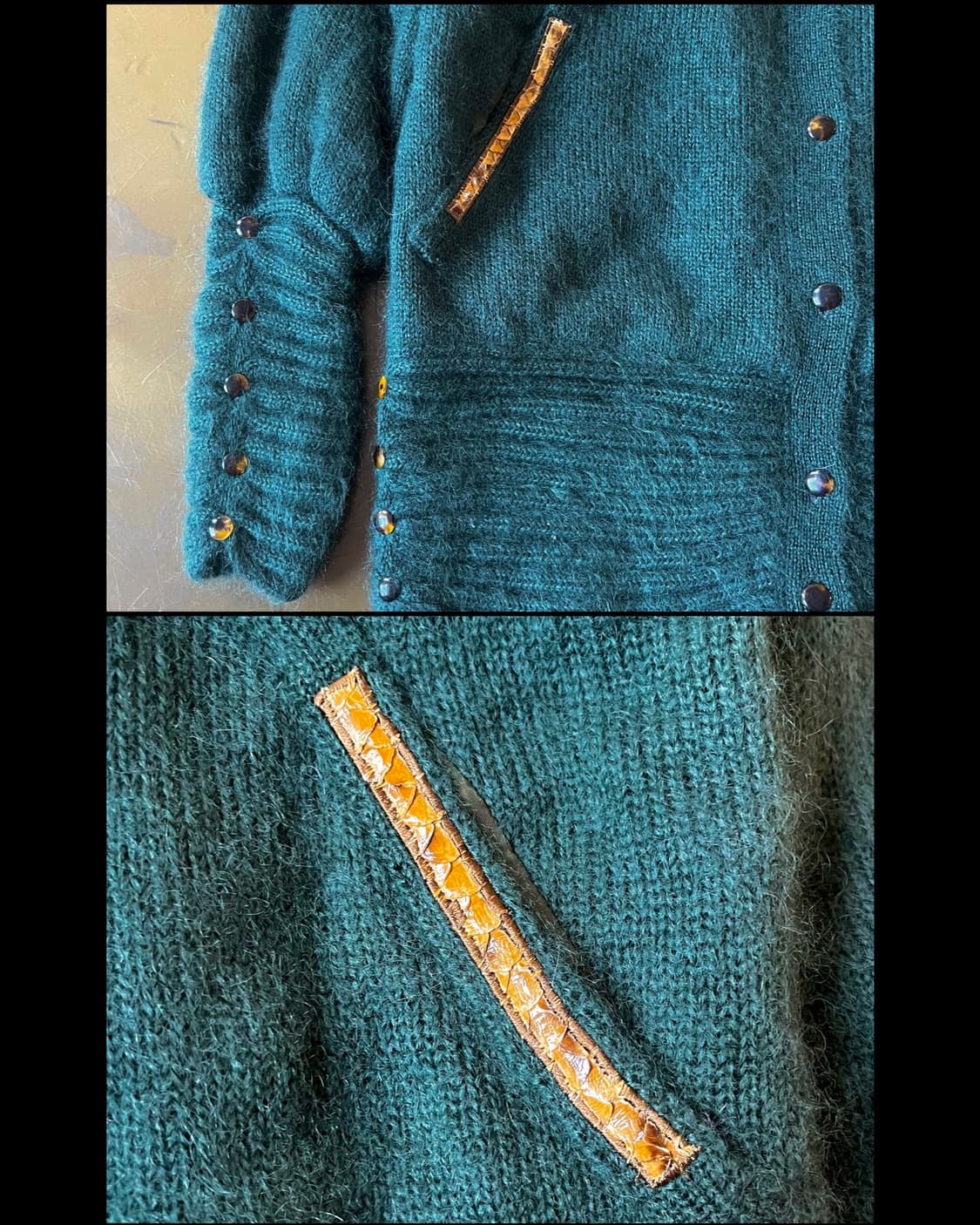 G.K 伊太利喜 Archive Real Fox Mohair Jacket 상품이미지8