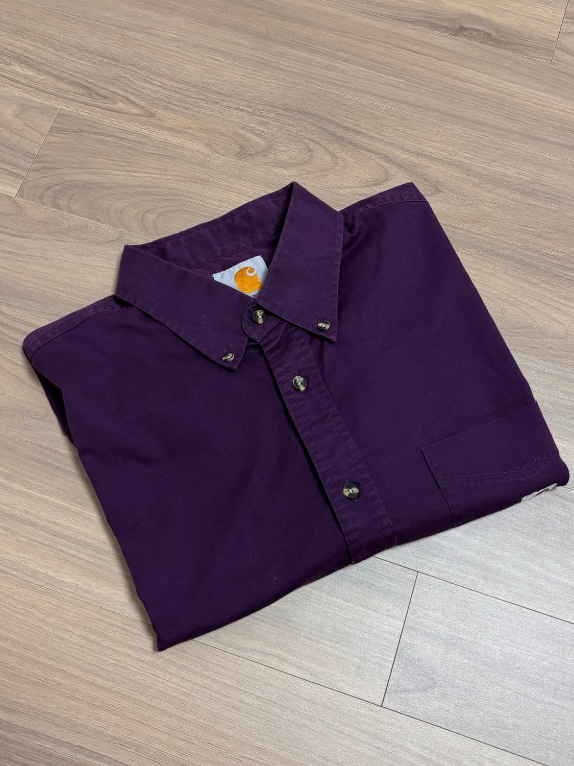 칼하트 셔츠 L 보라 상품이미지4