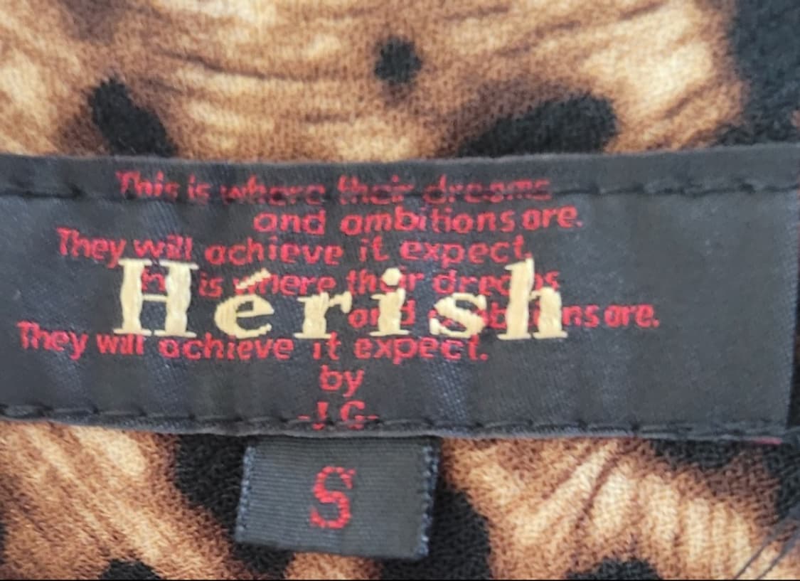 (여성S사이즈) herish 호피스커트 레오파드(여름용) 상품이미지6