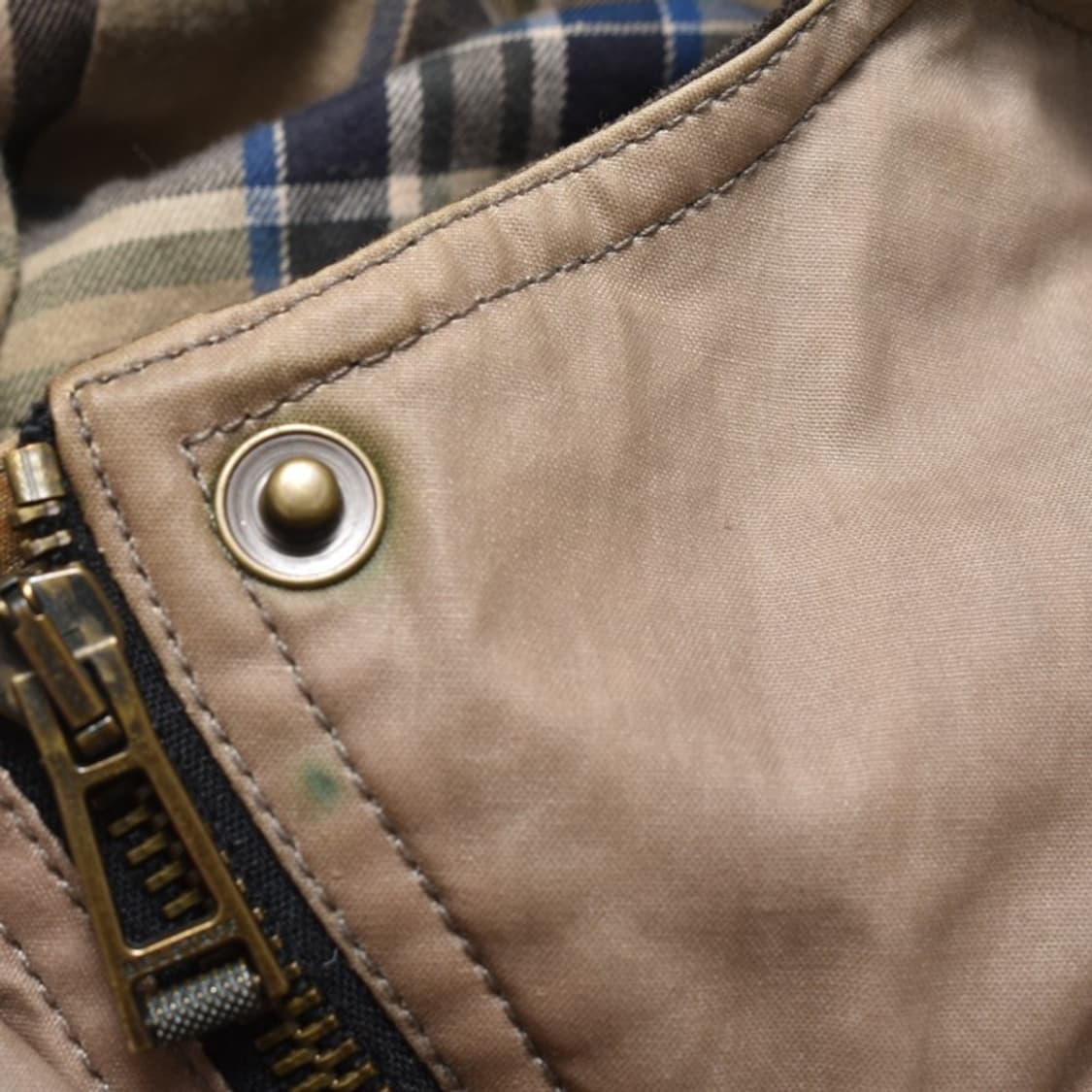 벨스타프 빈티지 구제 여성 기능성 코팅 점퍼 후드 자켓 N1084 상품이미지4