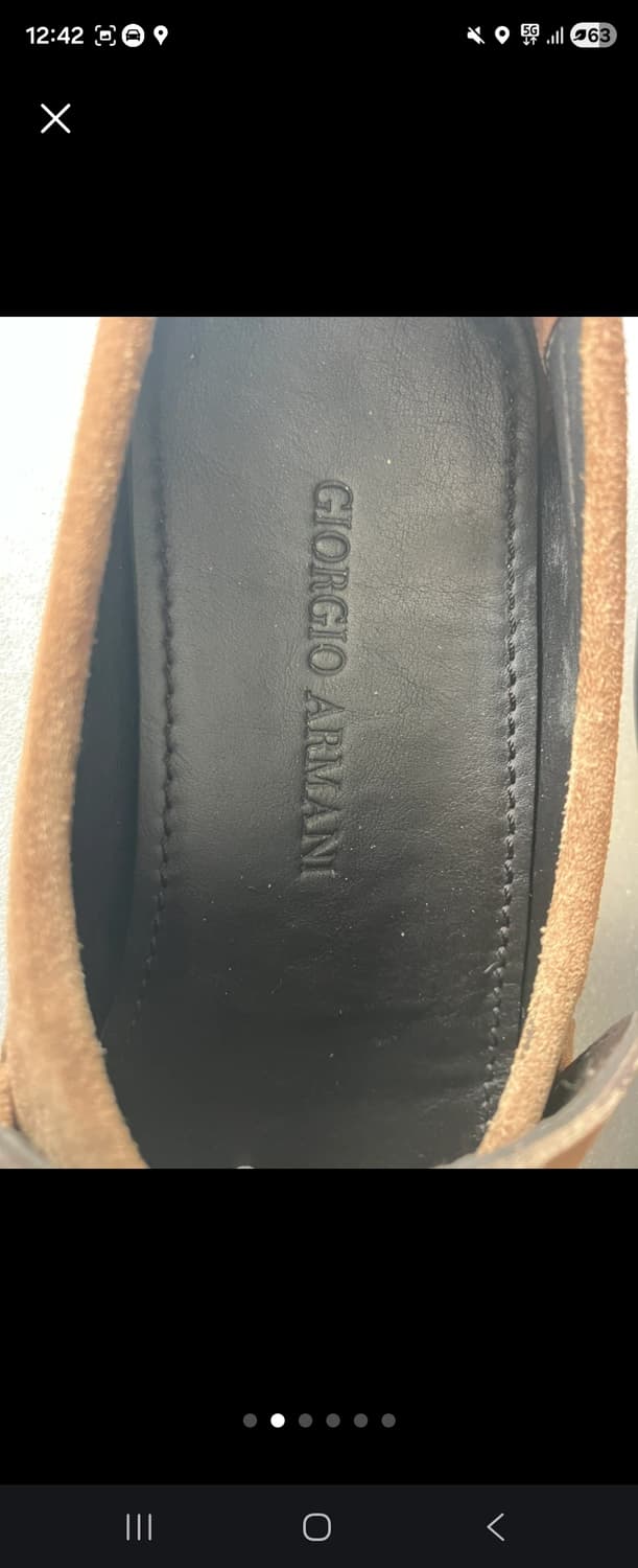 조르지오아르마니 로퍼 세무 상품이미지2