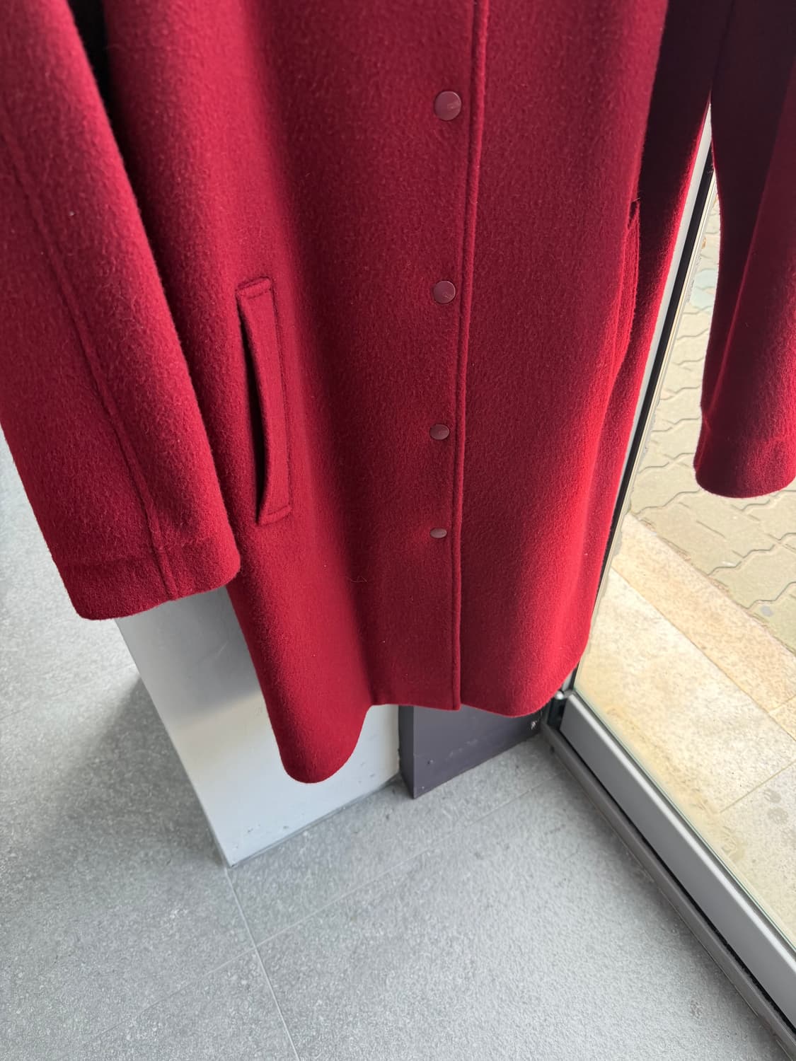 . 스튜디오톰보이 캐시미어 블렌딩 오버 코트 상품이미지4