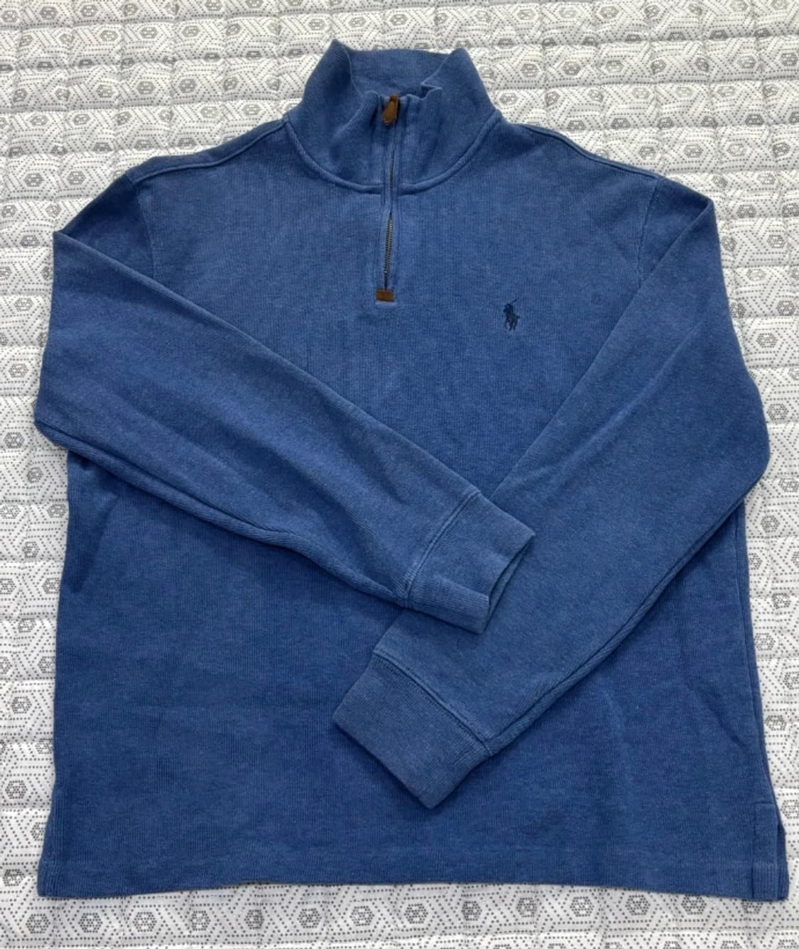 폴로 랄프로렌 하프집업 블루 95 상품이미지2