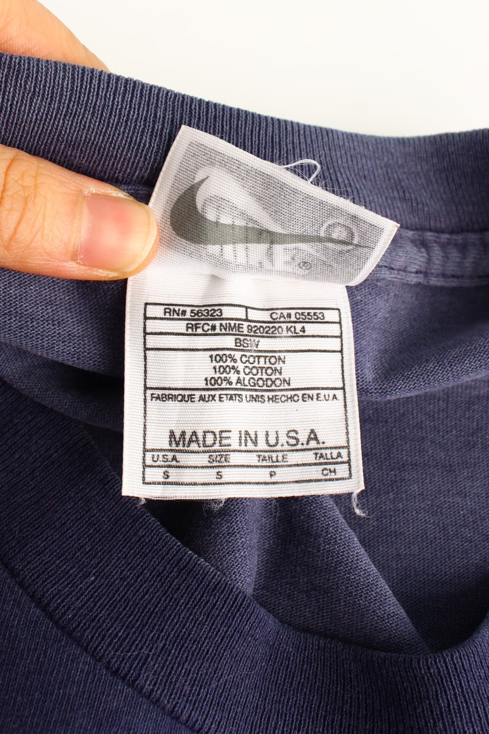 1990's Nike Chris Webber T-shirt 상품이미지7