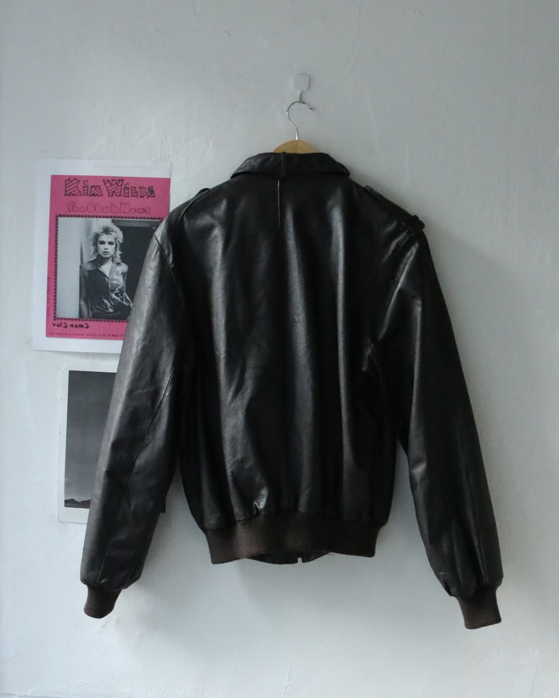 멤버스온리 레더 봄버 자켓  상품이미지7