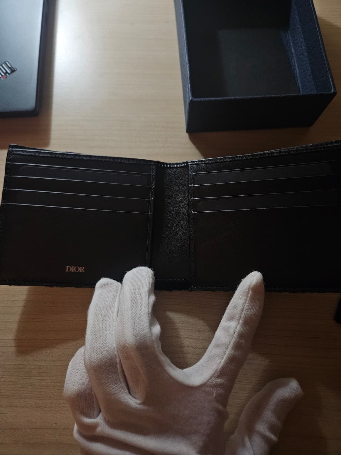 [새상품] 디올 오블리크 자카드 반지갑 상품이미지2