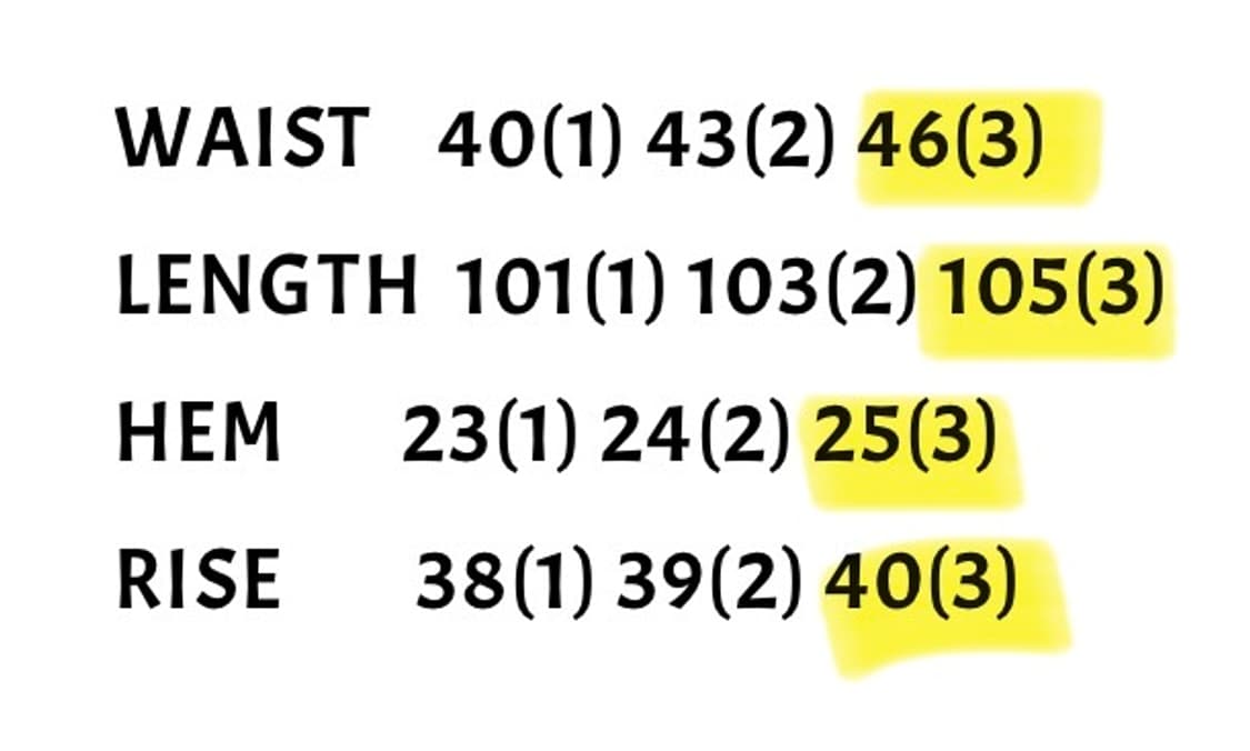 뤡코즈 인디고 셀비지 데님팬츠 3사이즈 상품이미지6