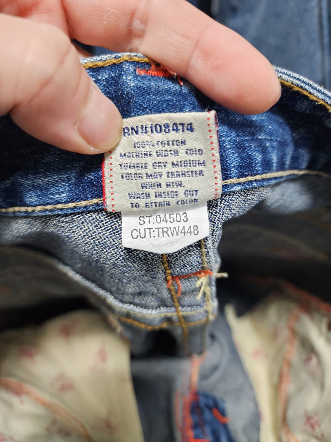 트루릴리젼 JOEY BIG T 부츠컷 데님 상품이미지7