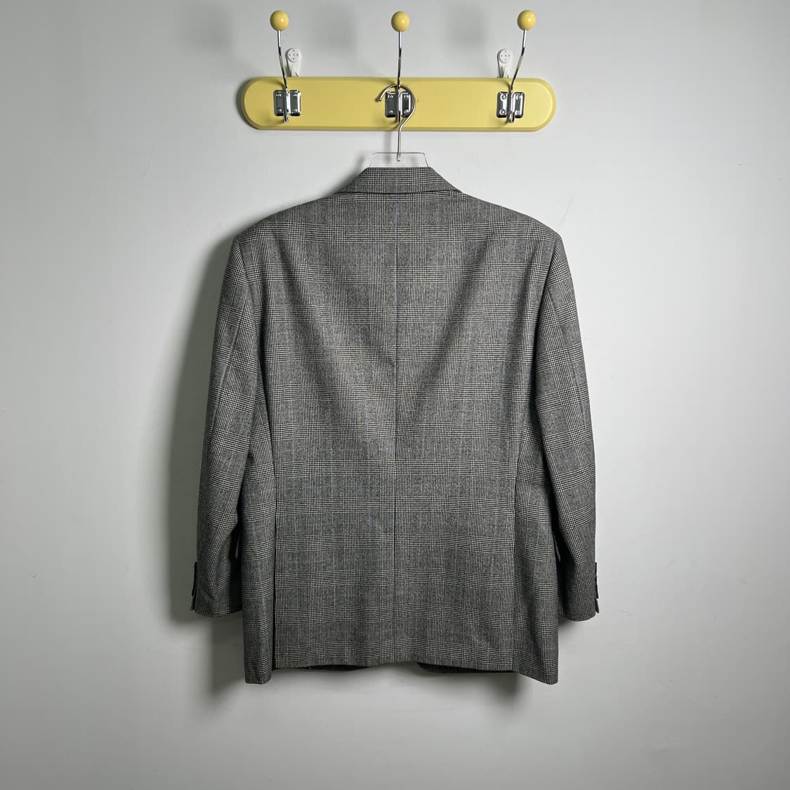 버버리 빈티지 그레이 글렌 체크 울 블레이저 상품이미지2