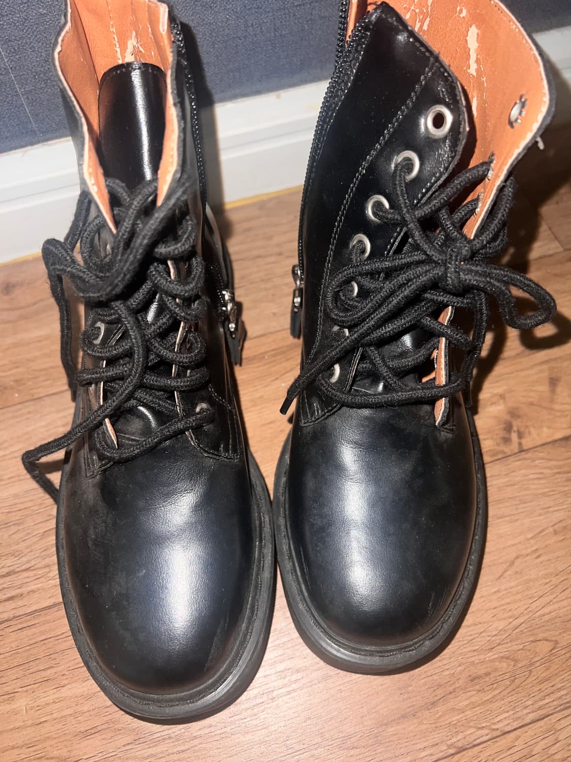 빈티지 워커 부츠 통굽 vintage boots 상품이미지1