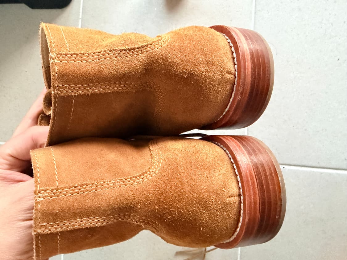 로스트가든 UNIFORM Field Boots Beige 상품이미지5