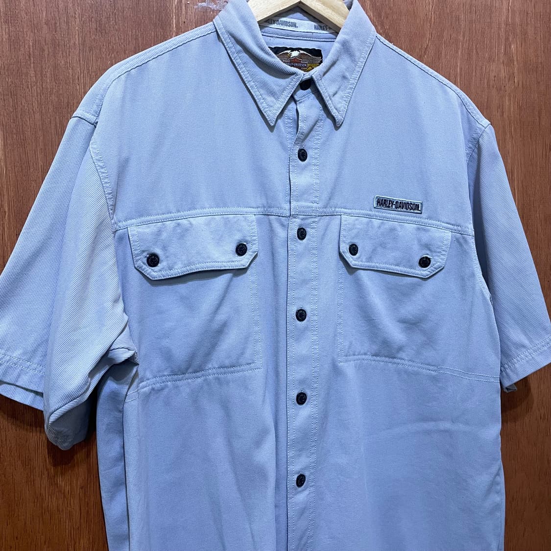 (L) Harley Daividson 할리데이비슨 포켓 셔츠  상품이미지8