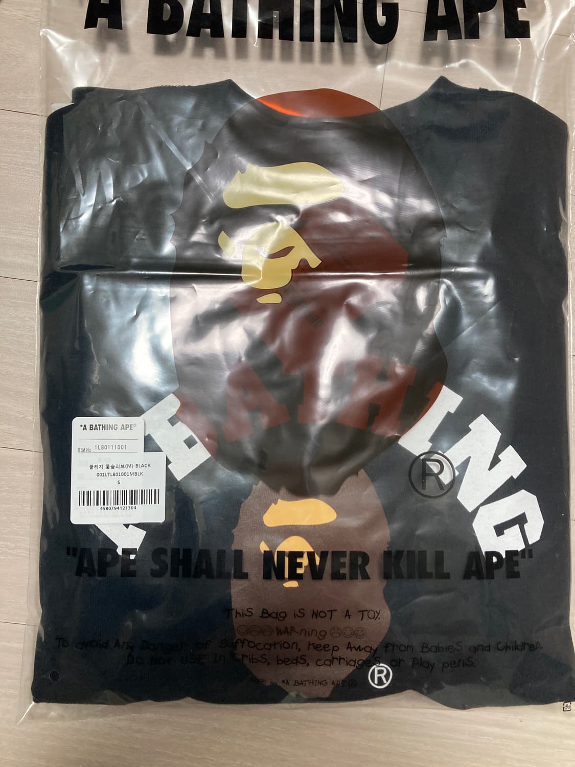 베이프 롱슬리브 상품이미지2