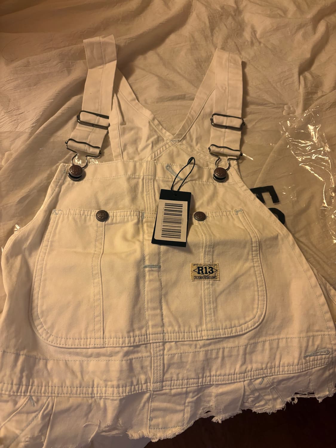 r13  멜빵 조끼 S 사이즈 상품이미지1