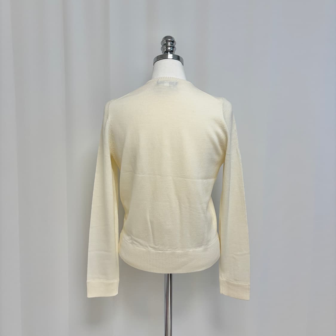 버버리 런던 반팔,가디건 앙상블 세트 아이보리 상품이미지8