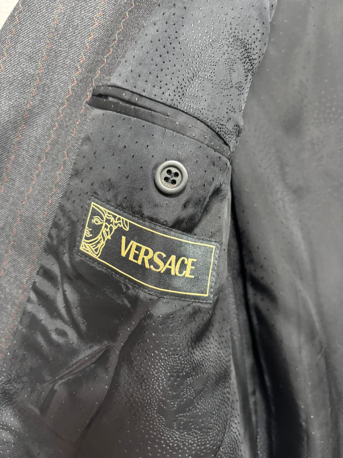 베르사체 90‘s 울 하프코트 (국내 정발) 95-100 상품이미지7